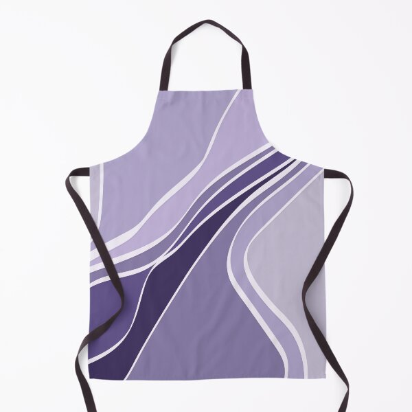 Item preview, Lavender waves abstract designed and sold by k9printart.