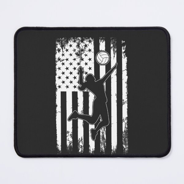 Item preview, Vintage USA American Flag Volleyball Player Team Sport New designed and sold by AveBeacon.