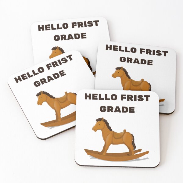 Item preview, hello frist grade              designed and sold by WalkerDavidz.