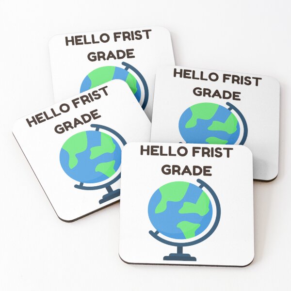 Item preview, hello frist grade                designed and sold by WalkerDavidz.