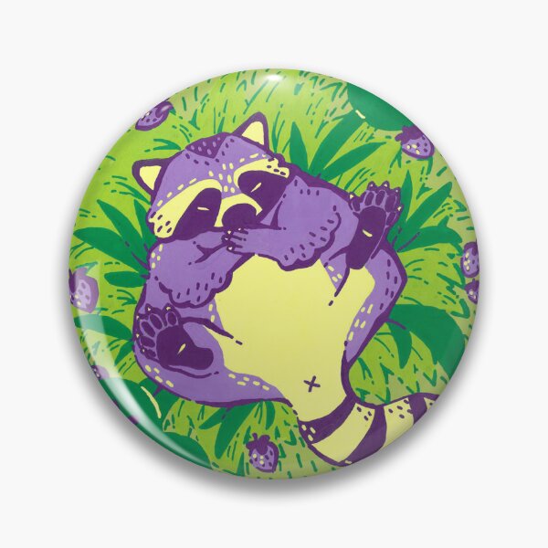 Artikelvorschau, Snacking Purple Raccoon Paint Swatch entworfen und verkauft von Gremren.