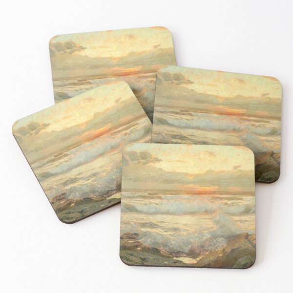 Item preview, Sea and Sunset Glow by Albert Julius Olsson 1914 designed and sold by LoveSeasonz.