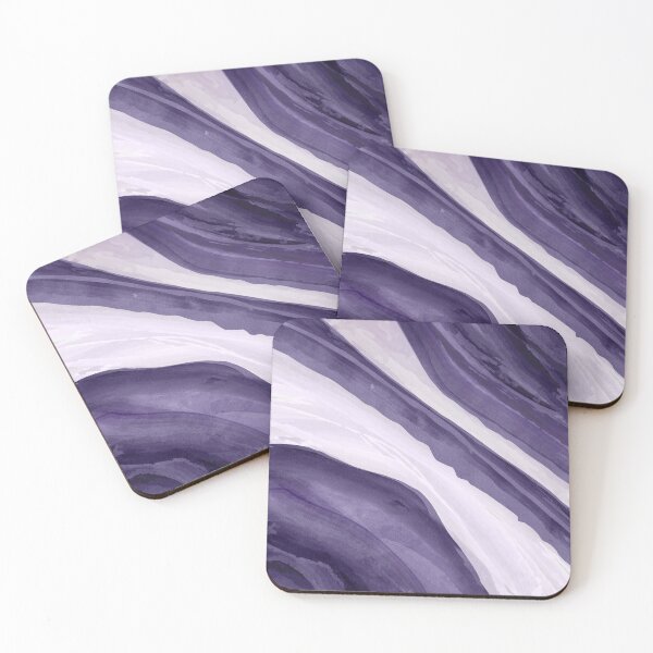 Item preview, Dark Lavender Watercolor Digital Abstract Art designed and sold by k9printart.