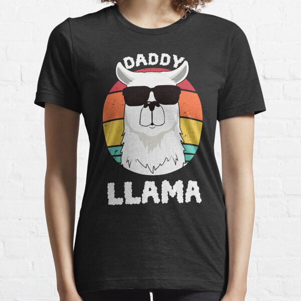 daddy llama shirt