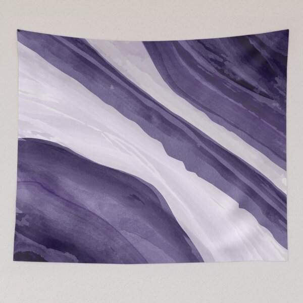 Item preview, Dark Lavender Watercolor Digital Abstract Art designed and sold by k9printart.