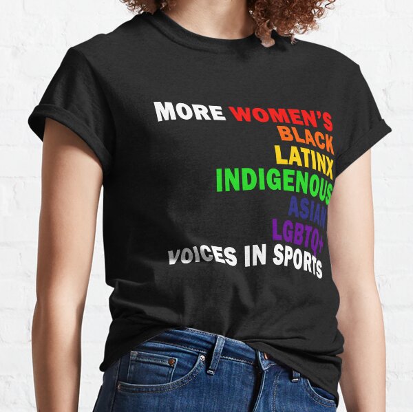 Item preview, More women's black latinx indigenous asian lgbtq voices in sports  designed and sold by smallcatvn.