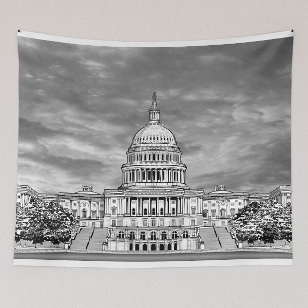 Item preview, United States Capitol Building Washington DC designed and sold by oz10.