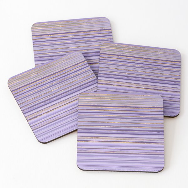 Item preview, Lavender palette and gold lines designed and sold by k9printart.