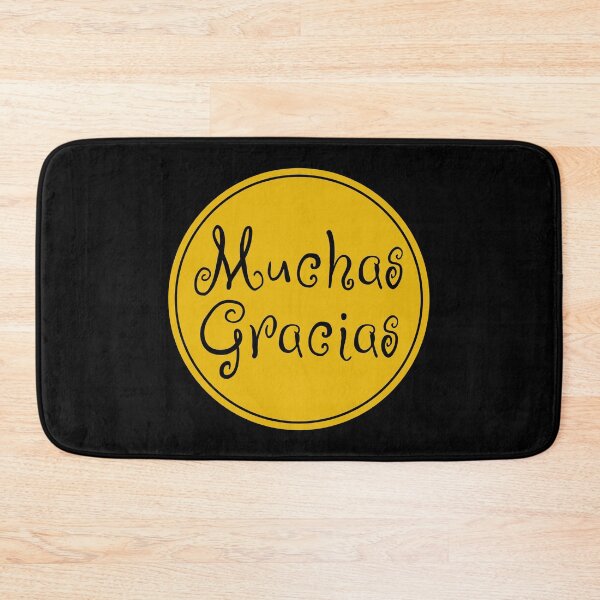 Artikelvorschau, Muchas Gracias - Vielen Dank - Spanische Ausdrücke entworfen und verkauft von JourneyCreative.