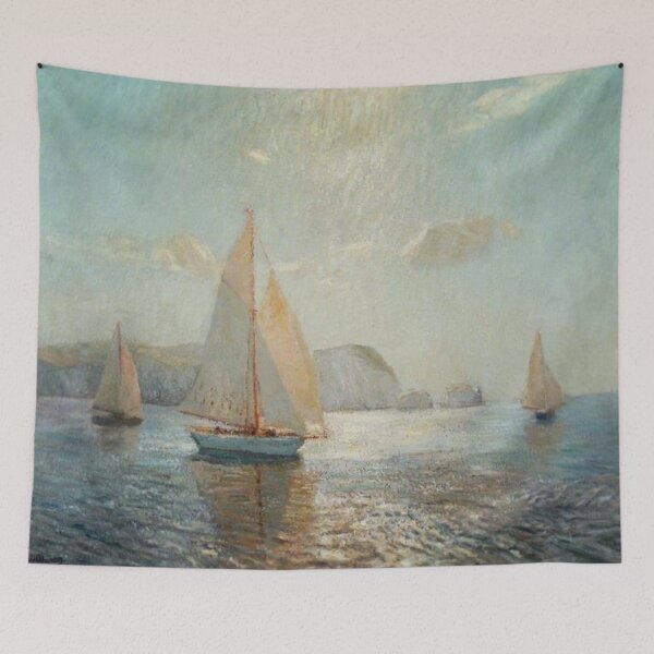 Item preview, Light Airs off the Needles by Albert Julius Olsson 1938 designed and sold by LoveSeasonz.