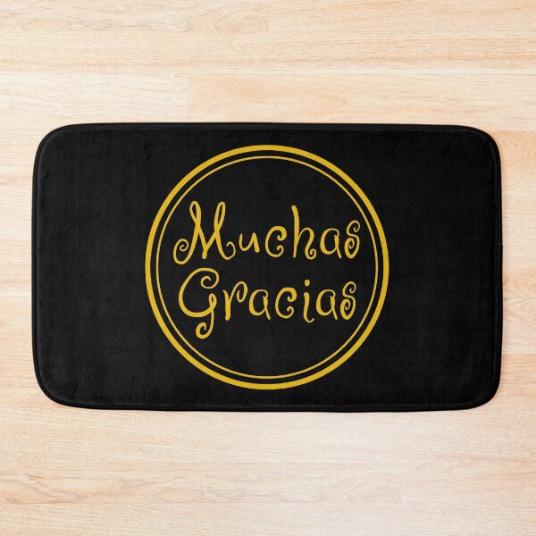 Artikelvorschau, Muchas Gracias - Vielen Dank - Spanische Ausdrücke entworfen und verkauft von JourneyCreative.