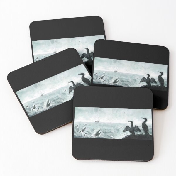 Item preview, White sails on the horizon  designed and sold by solliarts.