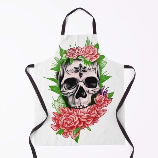 Item preview, Skull and flower designed and sold by DopeDesign111.