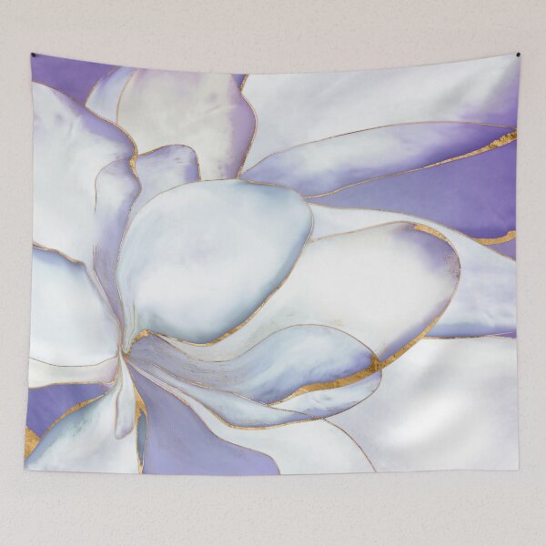 Item preview, Lavender Petals Watercolor abstract designed and sold by k9printart.