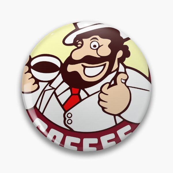 Item preview, Mr. Brown Coffee Logo Classic  designed and sold by HENDRIKMARTEN.
