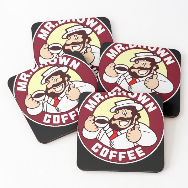 Item preview, Mr. Brown Coffee Logo Classic  designed and sold by HENDRIKMARTEN.
