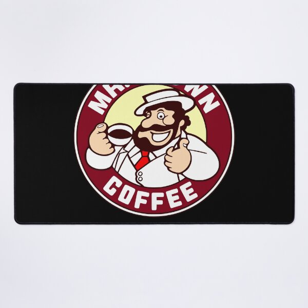 Item preview, Mr. Brown Coffee Logo Classic designed and sold by HENDRIKMARTEN.