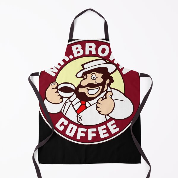 Item preview, Mr. Brown Coffee Logo Classic  designed and sold by HENDRIKMARTEN.