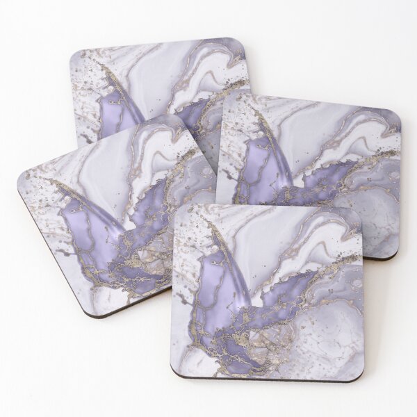 Item preview, Lavender Marble Splash designed and sold by k9printart.