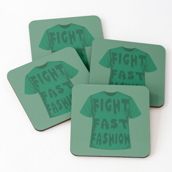 Artikelvorschau, FIGHT FAST FASHION Grünes T-Shirt entworfen und verkauft von everything4eva.