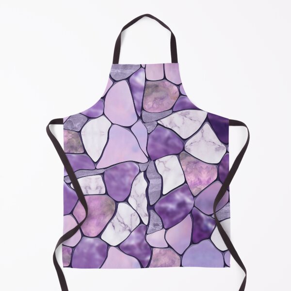 Item preview, Lavender Amethyst Marble cells abstract designed and sold by k9printart.