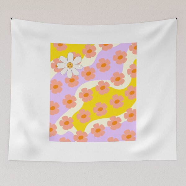 Item preview,  Y2K GROOVY  FLOWER SMILEY FACE  designed and sold by DiscoVibes.