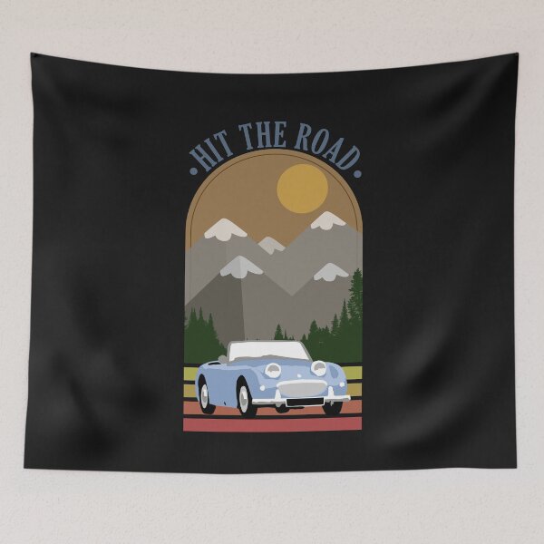 Item preview, Hit the road holidays vacation travel by road trip designed and sold by creatiwhizz.