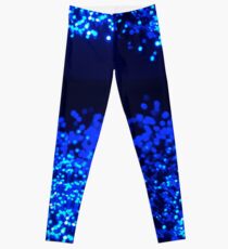 Fiber Optic Blue Leggings