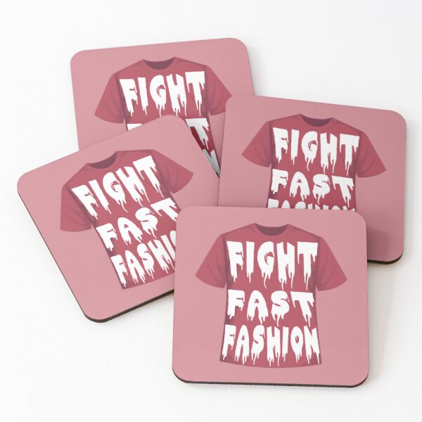 Artikelvorschau, FIGHT FAST FASHION Rosa T-Shirt entworfen und verkauft von everything4eva.