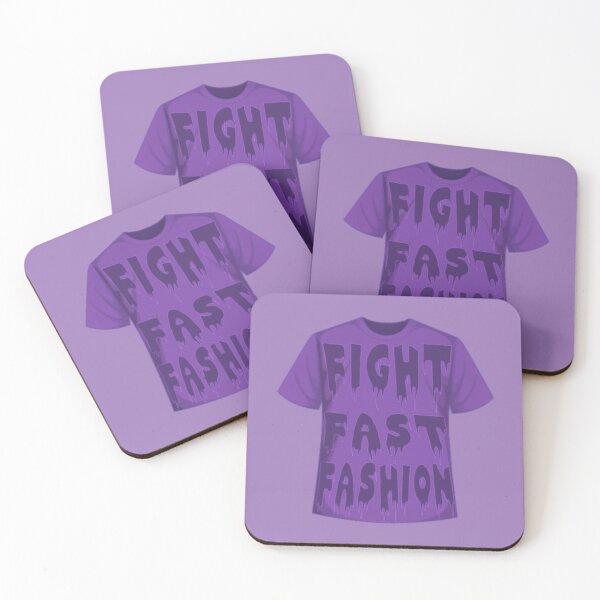 Artikelvorschau, FIGHT FAST FASHION Lila T-Shirt entworfen und verkauft von everything4eva.