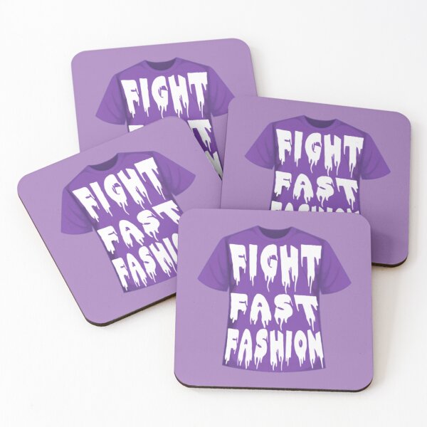 Artikelvorschau, FIGHT FAST FASHION Lila T-Shirt entworfen und verkauft von everything4eva.