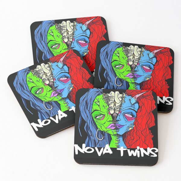 Item preview, Nova Twins Band Logo Graphic Sticker  designed and sold by HENDRIKMARTEN.