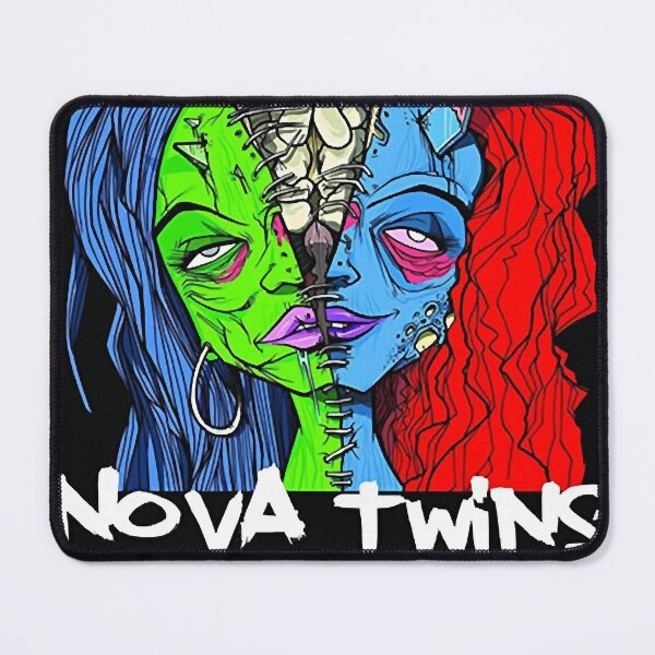 Item preview, Nova Twins Band Logo Graphic Sticker designed and sold by HENDRIKMARTEN.