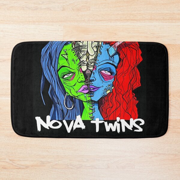 Item preview, Nova Twins Band Logo Graphic Sticker  designed and sold by HENDRIKMARTEN.