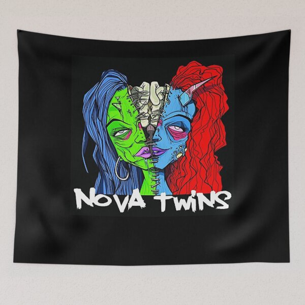 Item preview, Nova Twins Band Logo Graphic Sticker  designed and sold by HENDRIKMARTEN.
