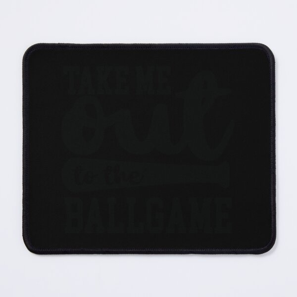 Item preview, Take Me Out To The Ball Game Funny Baseball Quotes Sticker designed and sold by gusplawn5.