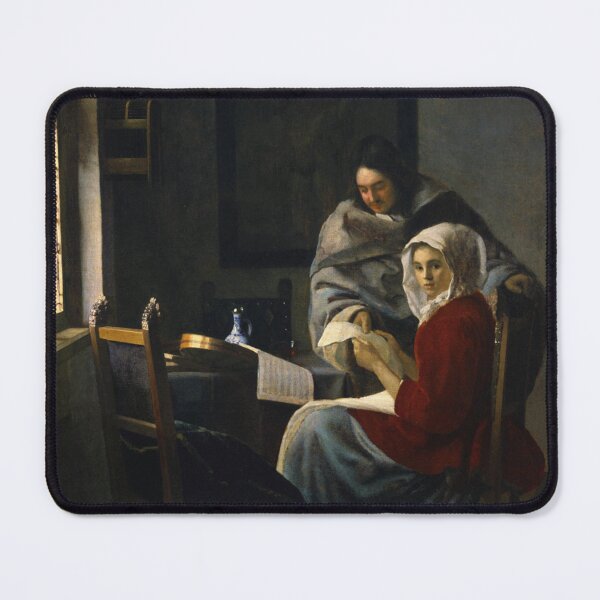Item preview, Girl Interrupted at Her Music Vermeer  designed and sold by Hellmouthe.
