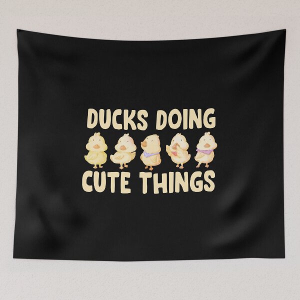 Item preview, Ducks Doing Cute Things designed and sold by elwandacunniff.