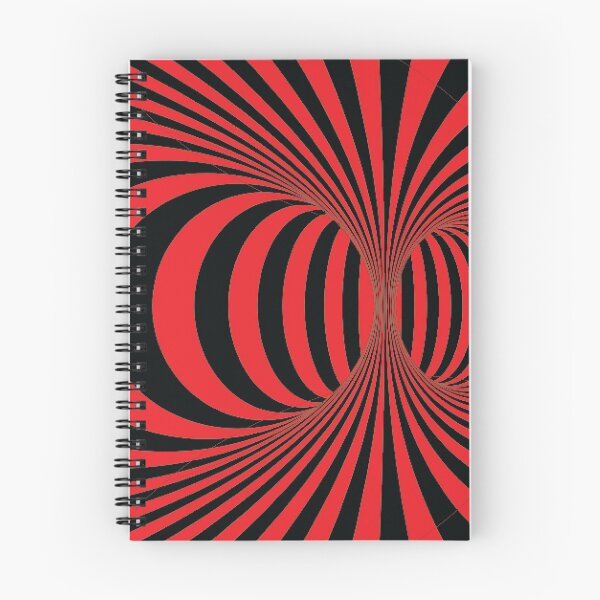 Item preview, Red Op Art Liquid Line Infinite Circle Illusion  designed and sold by DeliveryGeorge.