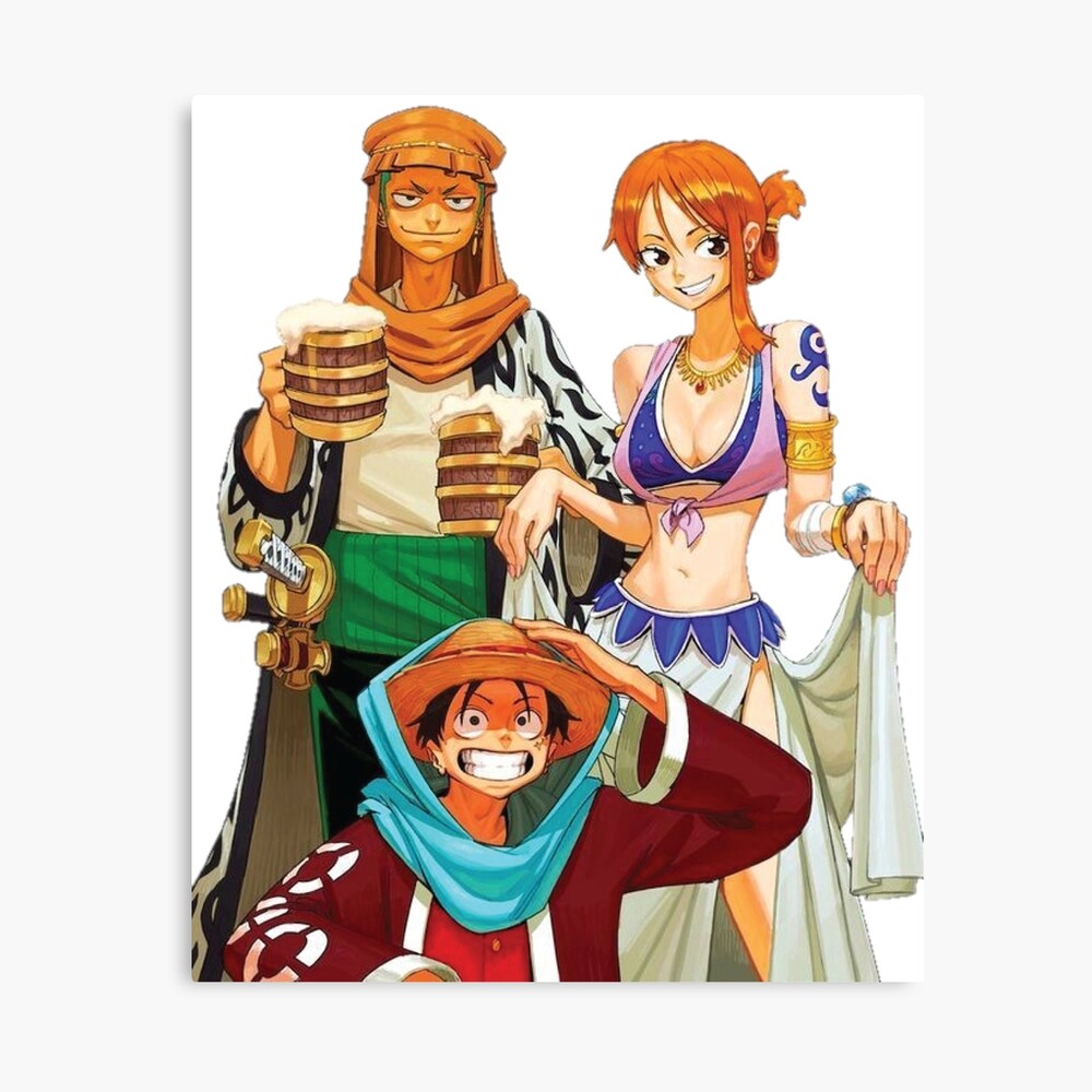 nami and luffy and zoro