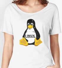Tux Linux Women's Relaxed Fit T-Shirt