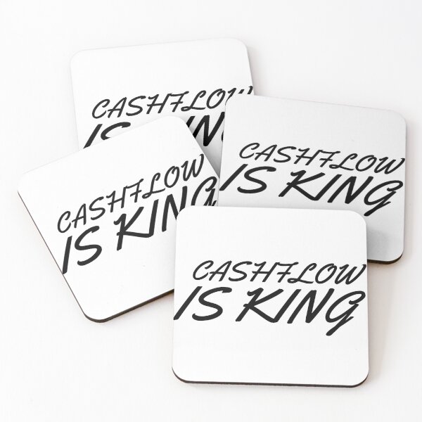Item preview, Cashflow is King art black  designed and sold by KingsManKind.