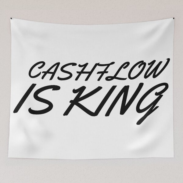 Item preview, Cashflow is King art black  designed and sold by KingsManKind.