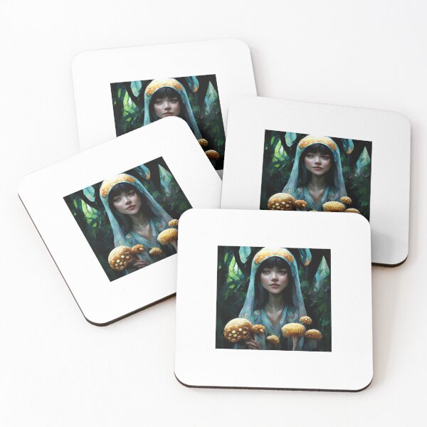 Item preview, Mushroom Goddess designed and sold by KarmicMushroom.