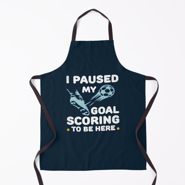 Item preview, I Paused My Goal Scoring To Be Here - Funny Soccer Quote designed and sold by Numero14.