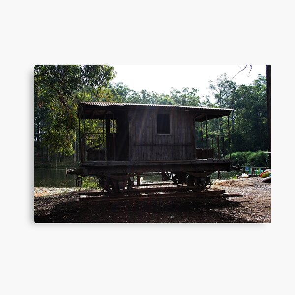 Old Train Carriage Canvas Print