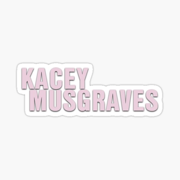 &ldquo;Kacey Musgraves musgraves kacey&rdquo; Sticker for Sale by JudyAvritt