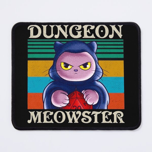 Item preview, Dungeon Meowster designed and sold by shopGomnner.