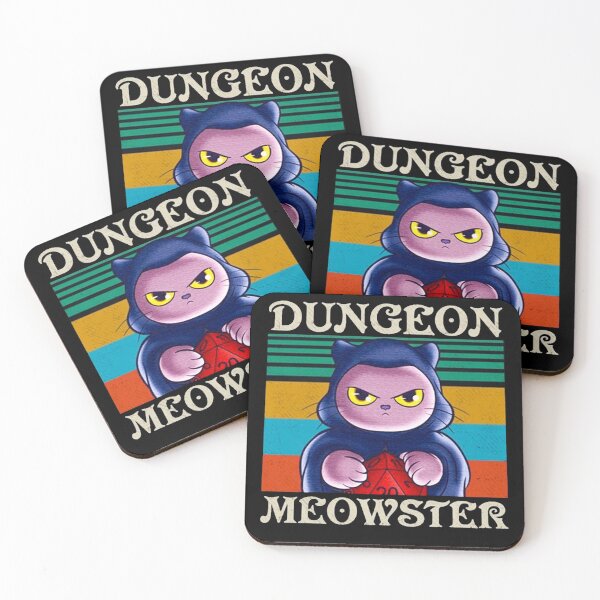 Item preview, Dungeon Meowster designed and sold by shopGomnner.