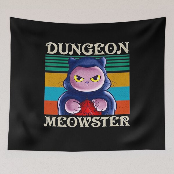 Artikelvorschau, Dungeon Meowster entworfen und verkauft von shopGomnner.